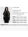 Black Gothic Women's Velvet Hooded Cloak with Fur Ball