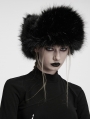 Black Gothic Punk Personalized Dark Plush Hat