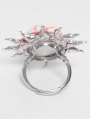 Silver Gothic Eyeball Ring