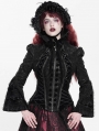 Black Vi../upload/20250715/CTorian Gothic Bell Sleeve Short Jacket for Women