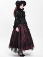 Black Vi../upload/20250715/CTorian Gothic Bell Sleeve Short Jacket for Women