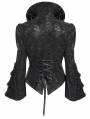 Black Vi../upload/20250715/CTorian Gothic Bell Sleeve Short Jacket for Women