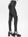 Black Gothic Punk Lace-Up Slim Fi../upload/20250715/TTed Pants for Women