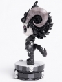 Black Gothic Skull Horned Resin Kit