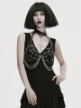 Black Gothic Sexy Punk Chain Harness
