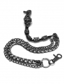 Gothic Punk Skull Metal Pants Chain
