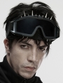 Black Gothic Cyberpunk Spiked Rivet Headwear