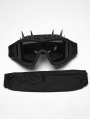 Black Gothic Cyberpunk Spiked Rivet Headwear