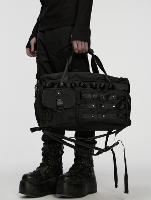 Black Gothic Wasteland Punk Multifunctional Bag
