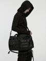 Black Gothic Wasteland Punk Multifunctional Bag