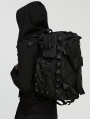 Black Gothic Wasteland Punk Multifunctional Bag