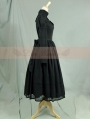 Black Vintage Long Sleeves Romantic Victorian Dress