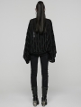 Black Gothic Decadent Punk Style Cardigan for Women