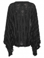 Black Gothic Decadent Punk Style Cardigan for Women