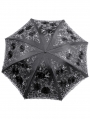 Black Gothic Lolita Elegant Embroidered Lace Umbrella