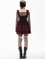 Black Gothic Lace Zip Front Waist Training Corset