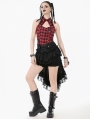 Black Gothic Vintage Layered Ruffle Tail Bloomers