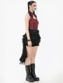Black Gothic Vintage Layered Ruffle Tail Bloomers