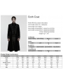 Black Gothic Palace Embroidery Velvet Party Coat for Men