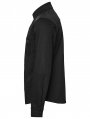 Black Gothic Cyberpunk Studded Shirt for Men