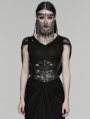 Black Gothic Chinese Style Spirit Beast Corset Belt