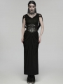 Black Gothic Chinese Style Spirit Beast Corset Belt
