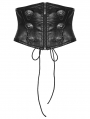 Black Gothic Chinese Style Spirit Beast Corset Belt