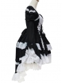 White and Black Sweet Maid Lolita Dress