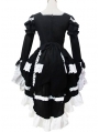 White and Black Sweet Maid Lolita Dress