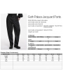 Black Gothic Retro Palace Jacquard Pattern Pants for Men
