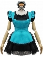 Green and Black French Maid Lolita Dress