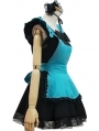 Green and Black French Maid Lolita Dress