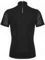 Black Dark Gothic Punk Mesh Short Sleeves T-Shirt for Men