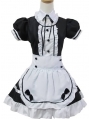 Black and White Sweet Maid Lolita Dress