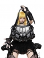 Black Gothic Punk Metal Rivet Patchwork Bag