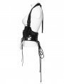Black Gothic Punk Functional Harness Corset Belt