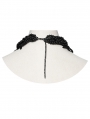 Black and Red Crystal Glamorous Gothic Lace Choker