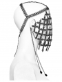 Metal Gothic Cross Full Face Mask