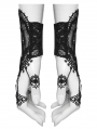 Black Vintage Gothic Lace Ring Bracelet Gloves