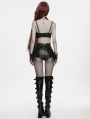 Black Gothic Rose Lace Hip Chains Harness