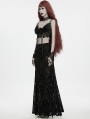 Black Gothic Vintage Angel Fluffy Feather Lace Up Bralet