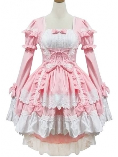 Pink Sweet Maid Lolita Dress