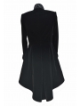 Black Long Sleeves Gothic Swallow Tail Outfit for Women