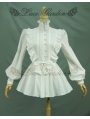 White Gothic Lolita Blouse for Women