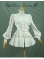 White Gothic Lolita Blouse for Women