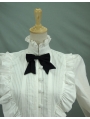 White Gothic Lolita Blouse for Women