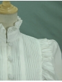 White Gothic Lolita Blouse for Women