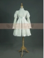 Vintage White Cotton Long Sleeves Classic Lolita Dress