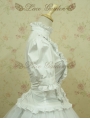 White Short Sleeves Lolita Blouse