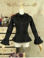 Black Long Sleeves Gothic Lolita Blouse